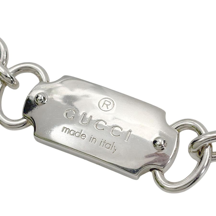 GUCCI（グッチ） チョーカー ネックレス ロゴプレート XXL 925