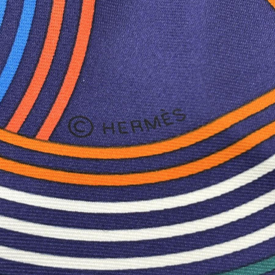 HERMES（エルメス） スカーフ カレ90 『CIRCUIT 24 FAUBOURG(24番地の