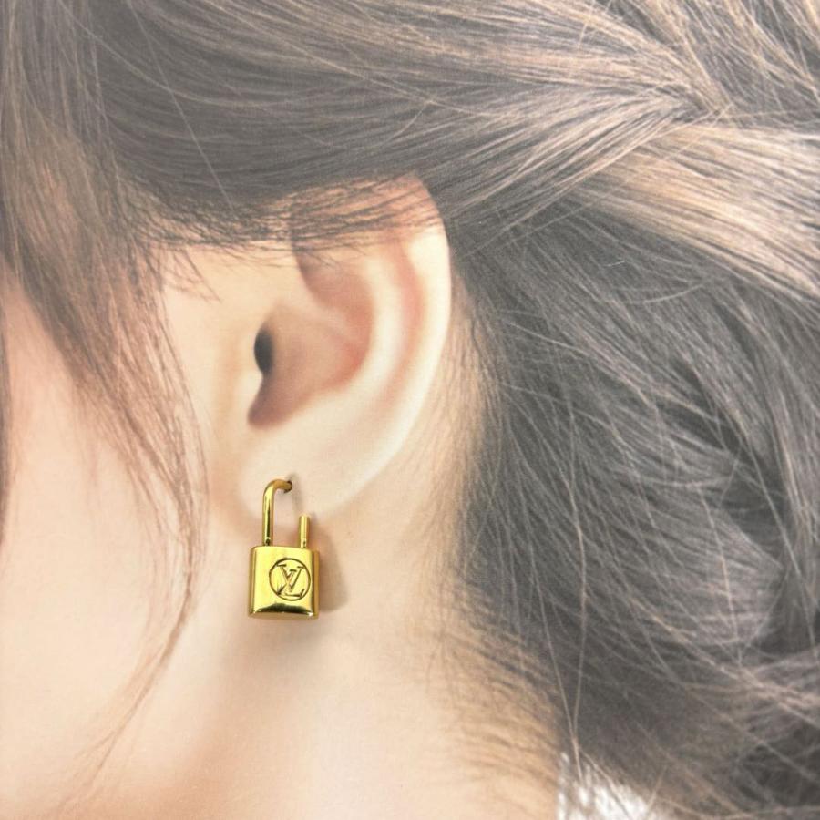 LOUIS VUITTON（ルイ・ヴィトン） ピアス・カドゥナ ハート ゴールド