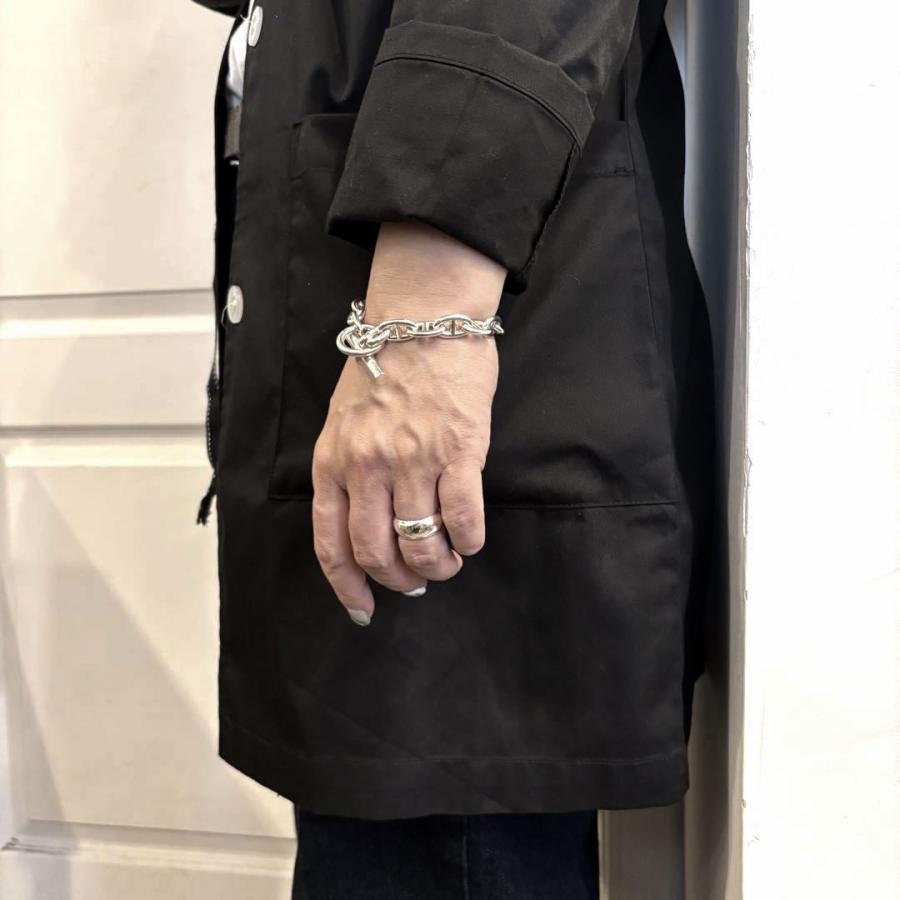 HERMES エルメス ブレスレット シェーヌダンクルMM 15コマ Ag925