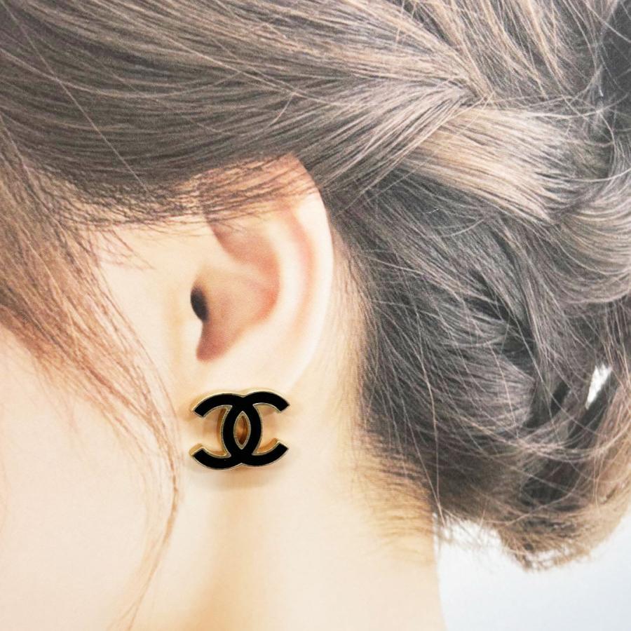 CHANEL シャネル ピアス ココマーク フェイクパール A14B