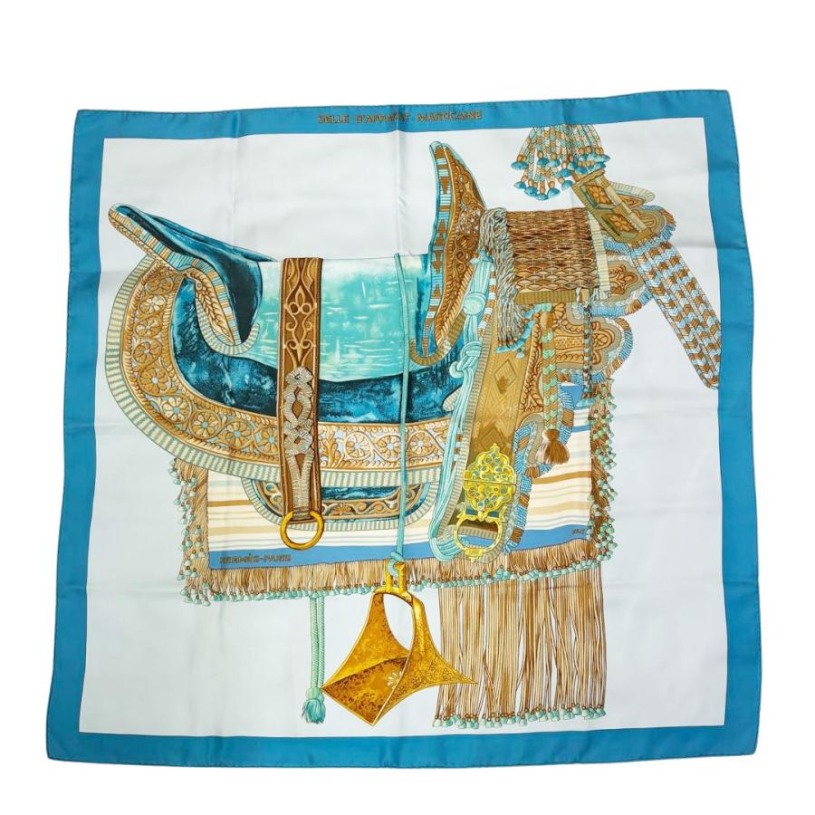 HERMES エルメス スカーフ カレ90 『SELLE D'APPARAT MAROCAINE