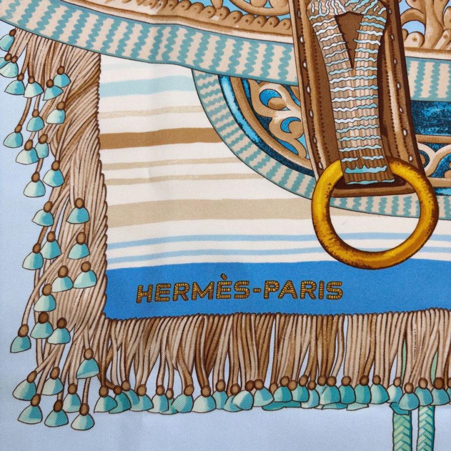 HERMES エルメス スカーフ カレ90 『SELLE D'APPARAT MAROCAINE