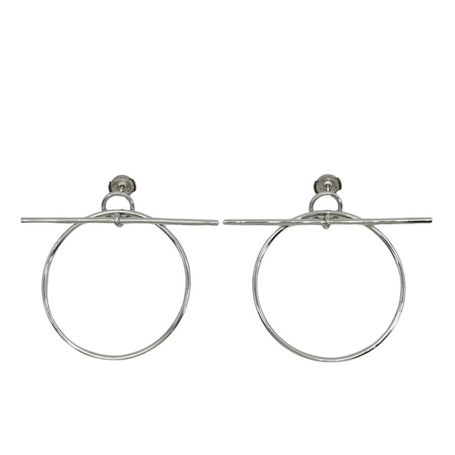 HERMES（エルメス） ピアス ループMM Ag925 シルバー : SiSSY.Japon