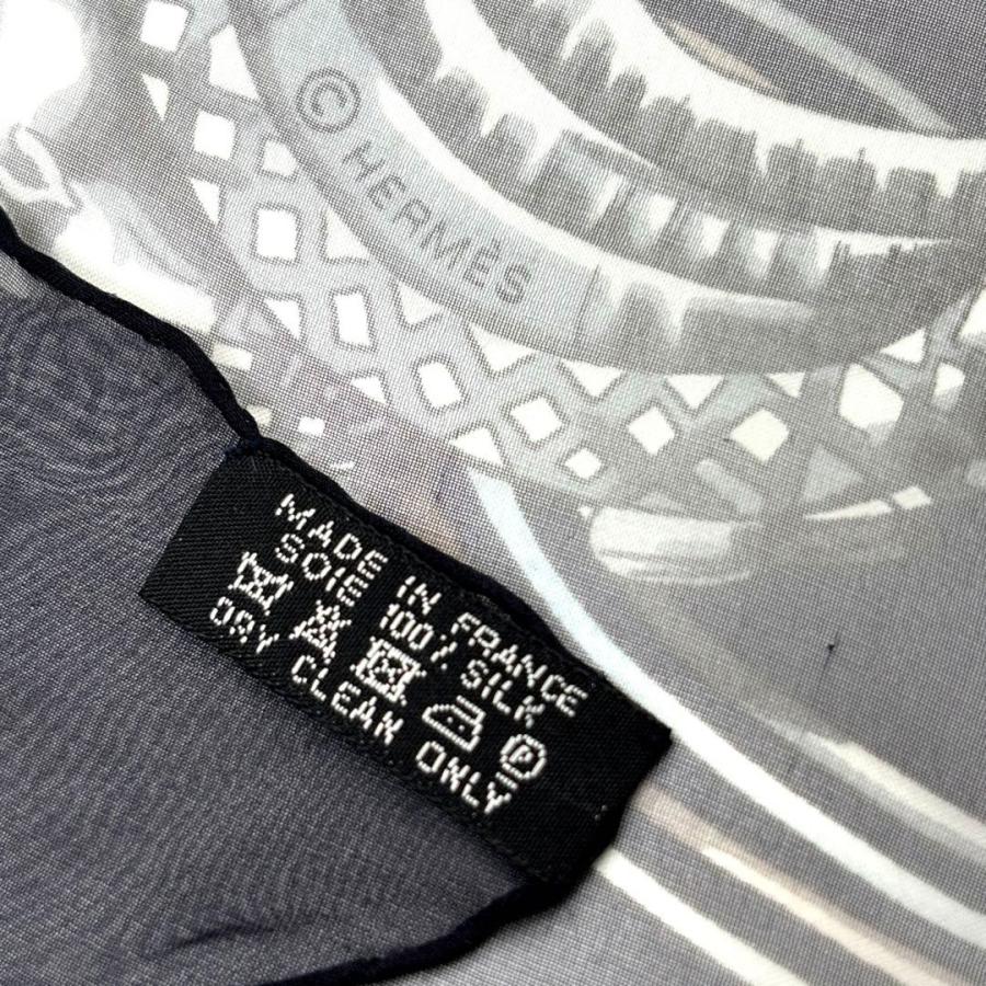 HERMES（エルメス） シフォンスカーフ カレジェアン シルクモスリン