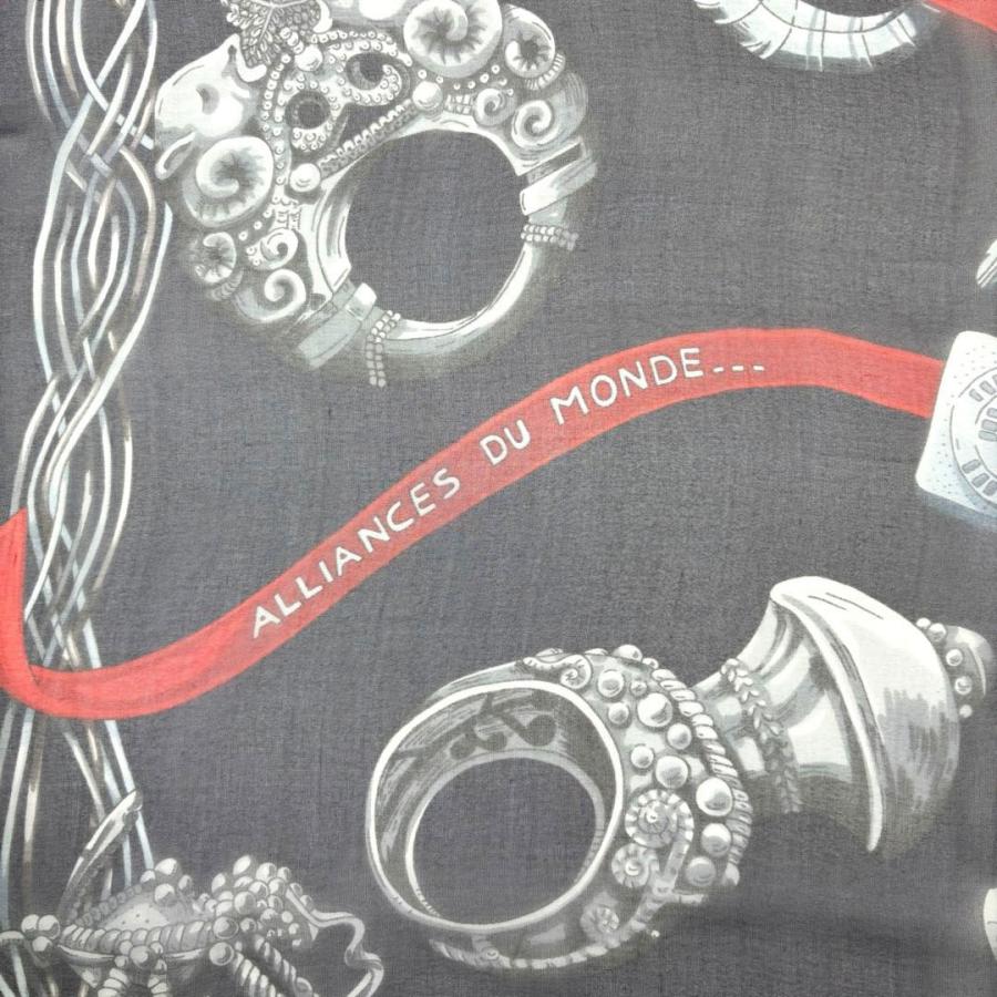 HERMES（エルメス） シフォンスカーフ カレジェアン シルクモスリン