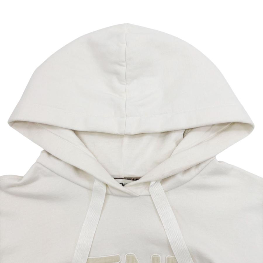 FENDI（フェンディ） クロップド ロゴパーカー レディース M コットン
