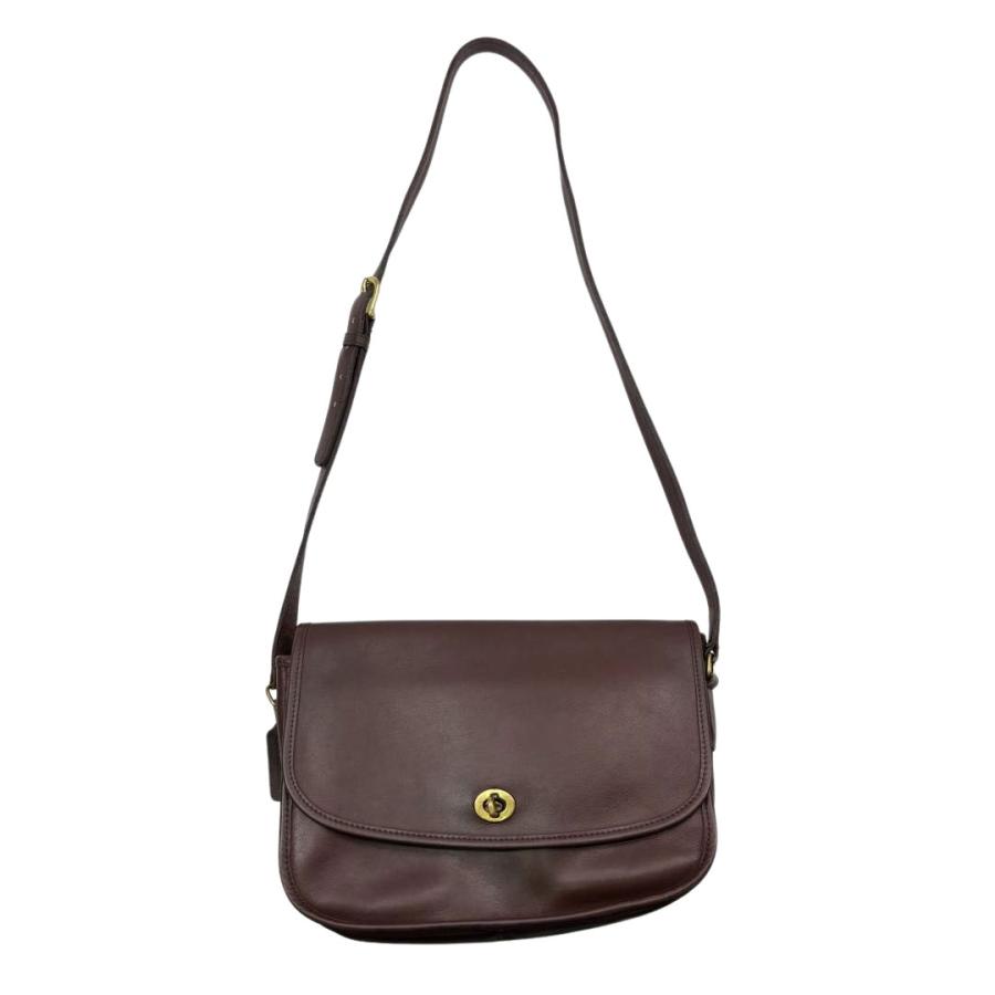 オールドコーチ　ブラウン　ターンロック　レザー　ショルダーバッグと COACH（コーチ） オールドコーチ ターンロック ショルダーバッグ