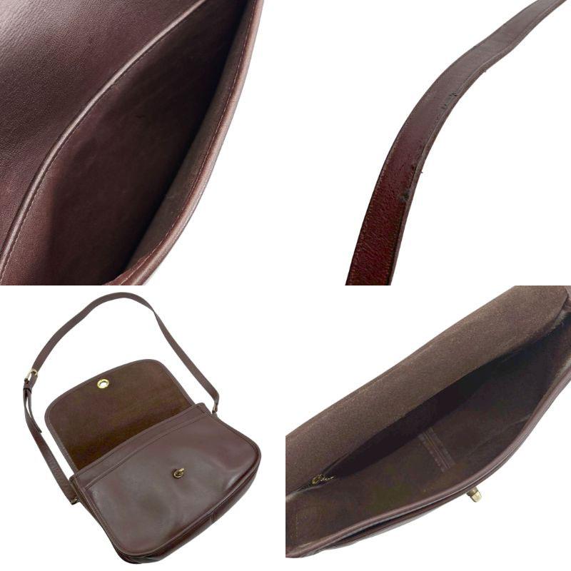 美品 コーチ COACH ターンロック ショルダーバッグ ブラウン 中古・古着通販】COACH (コーチ) ターンロックショルダーバッグ