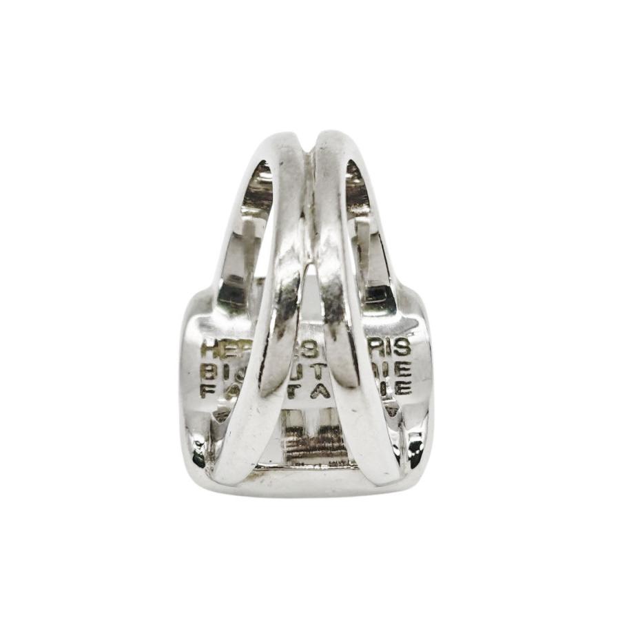 HERMES エルメス リング 指輪 セリエ コロゾ シェル シルバー 約9号