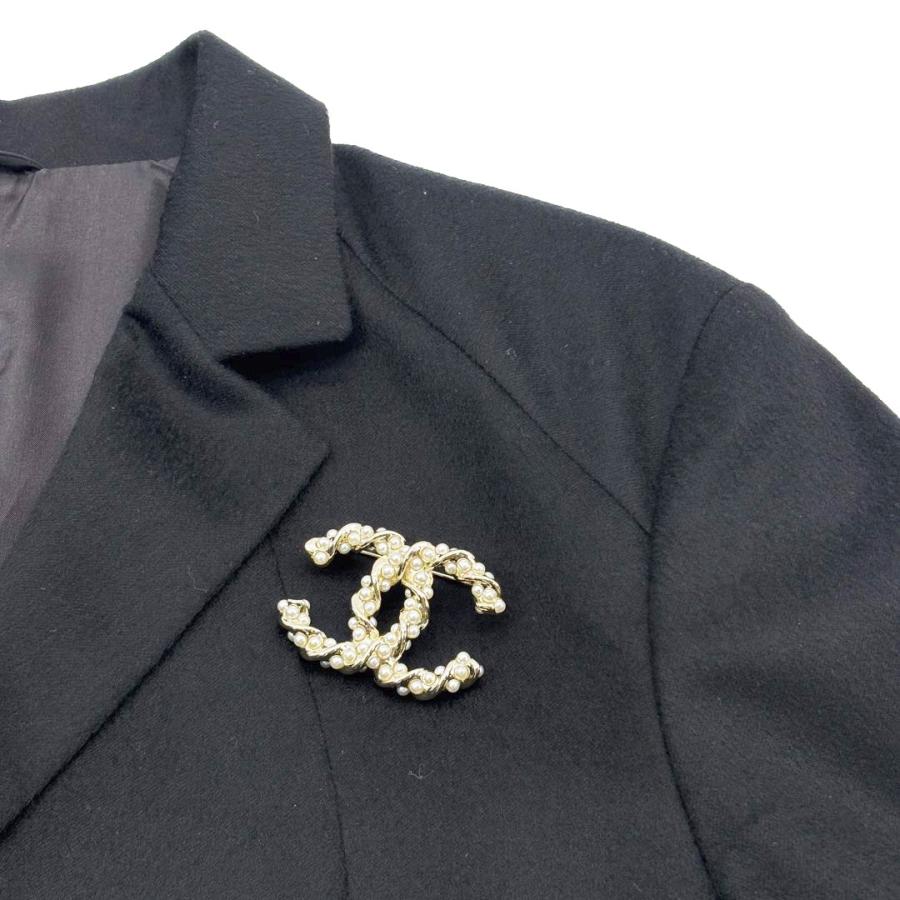 CHANEL（シャネル） ブローチ ココマーク ツイスト フェイクパール