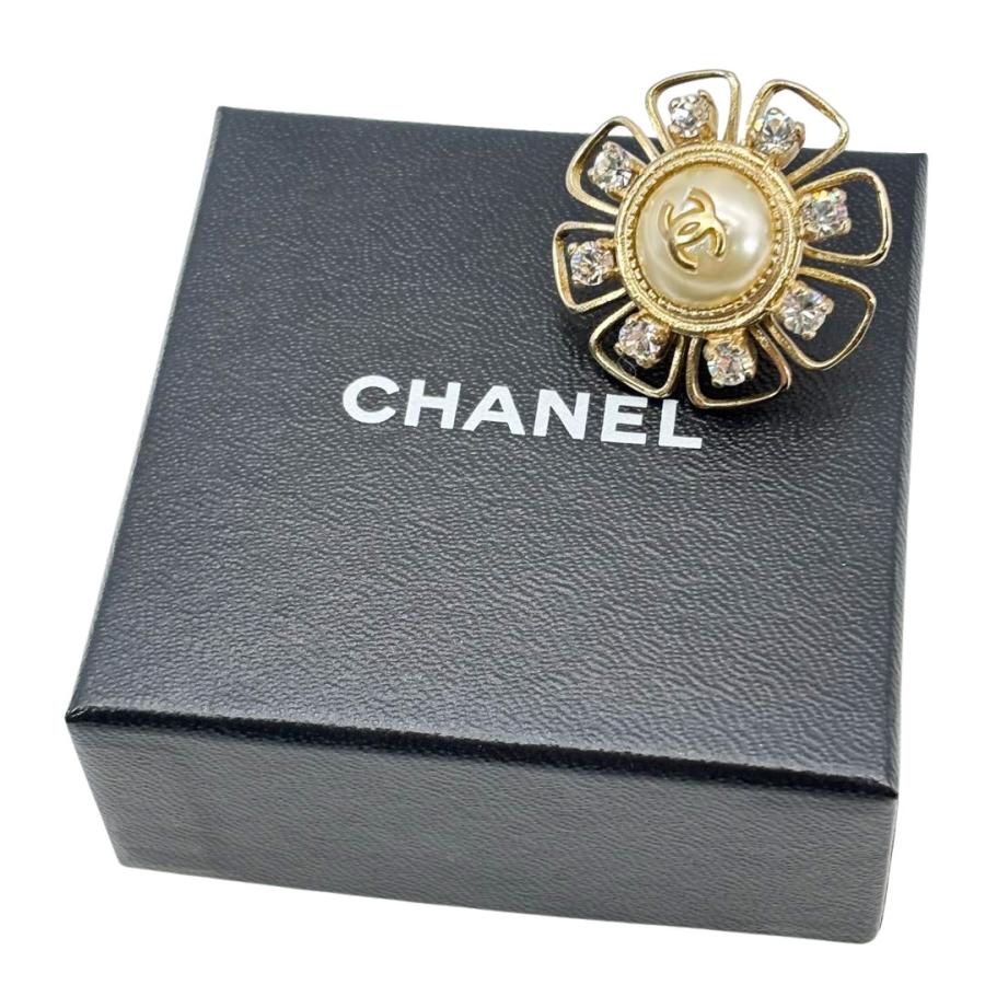 CHANEL（シャネル） ブローチ ピンズ ココマーク フラワー フェイク