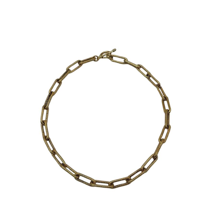 R.ALAGAN ララガン HEAVY CHAIN NECKLACE ネックレス スターリングシルバー(925) イエローゴールドメッキ(YGP) | R.ALAGAN