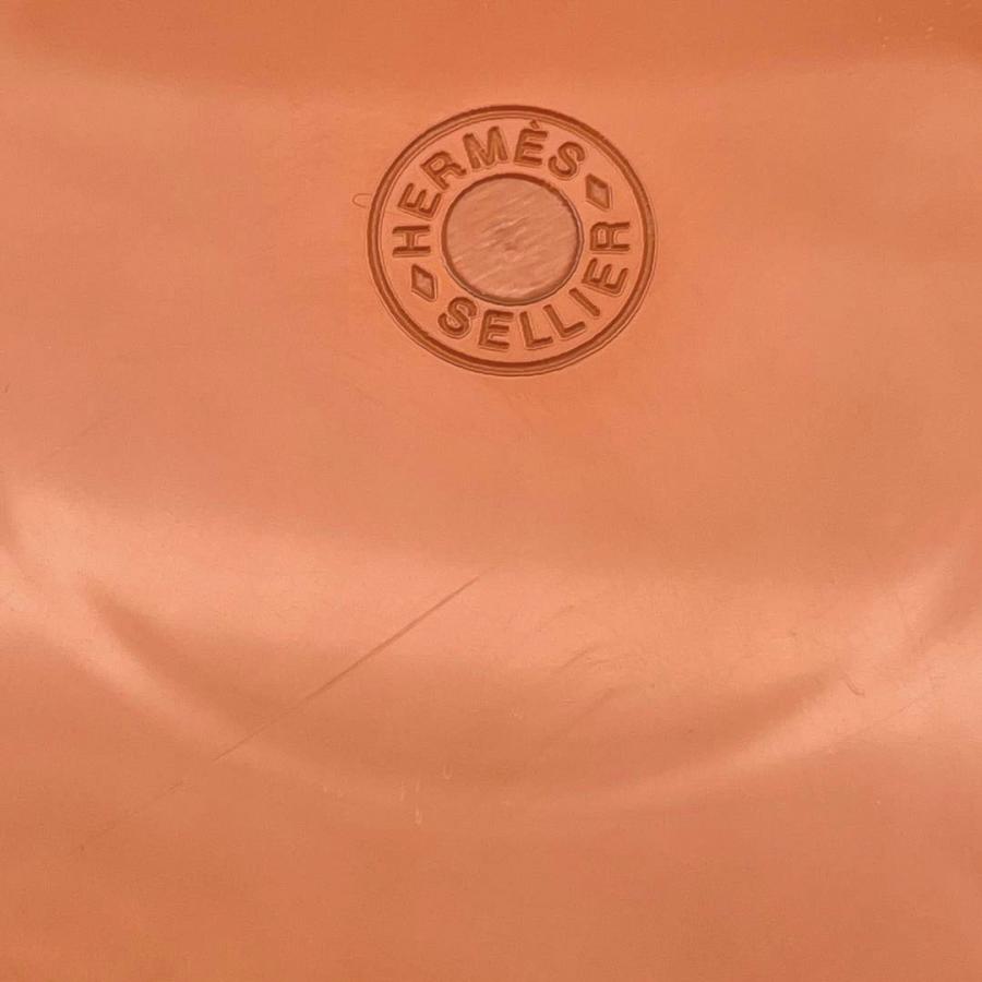 HERMÈS SELIER フリスビー オレンジ HERMES エルメス 犬用フリスビー ウフ バイオプラスチック フー