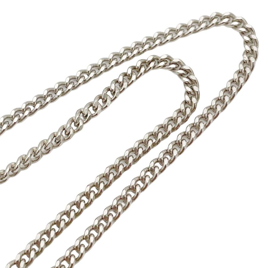 CHANEL（シャネル） 2連ネックレス ココマーク コイン 06P シルバー