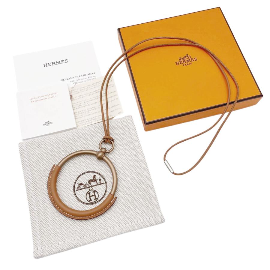 HERMES（エルメス） ネックレス ループグラン ヴォー・スイフト 