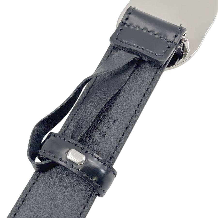 ✨美品✨GUCCI ベルト　インターロッキング　ゴールドバックル　85 HERMES GUCCI グッチ インターロッキングG レザーベルト 85