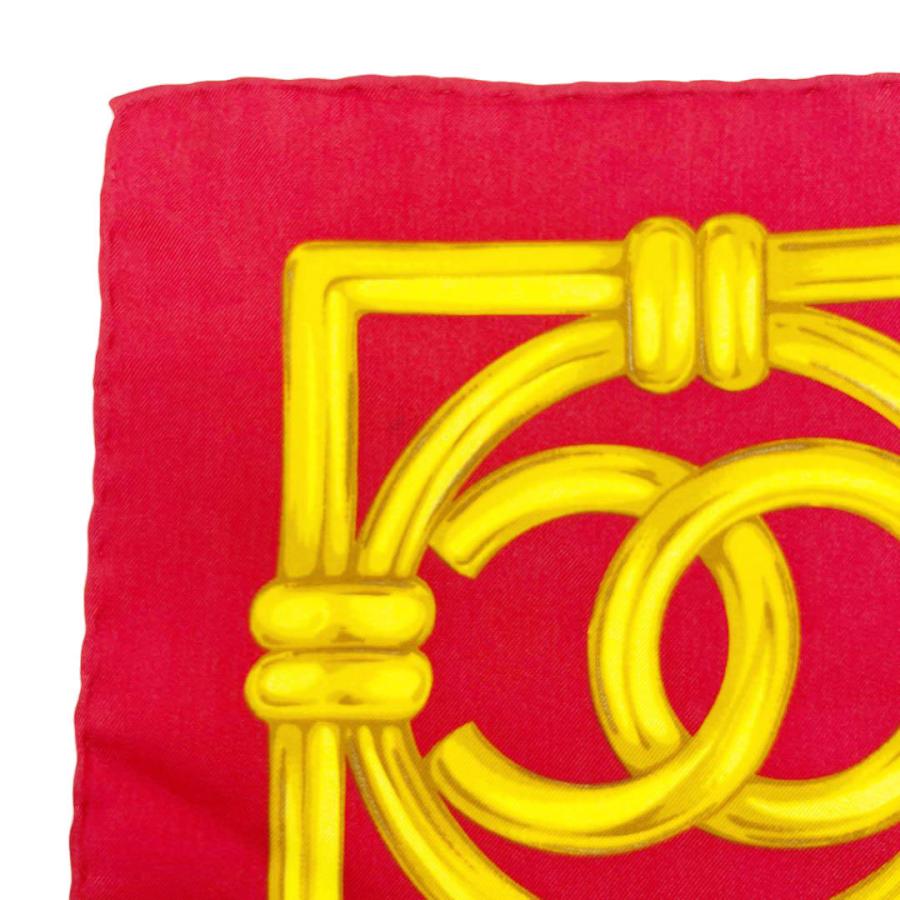 CHANEL シャネル 大判スカーフ 『BON VOYAGE』 ココマーク