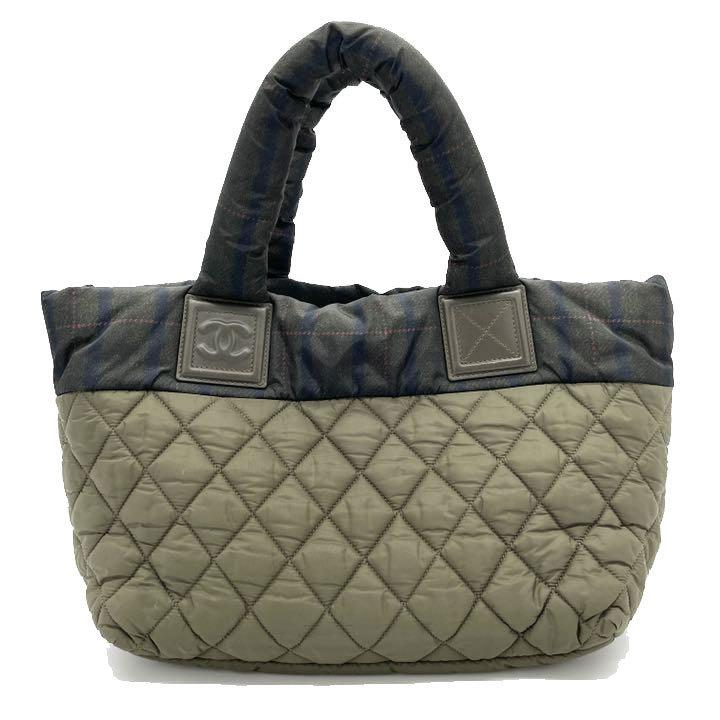 CHANEL 美品 シャネル コココクーン スモールトートバッグ 