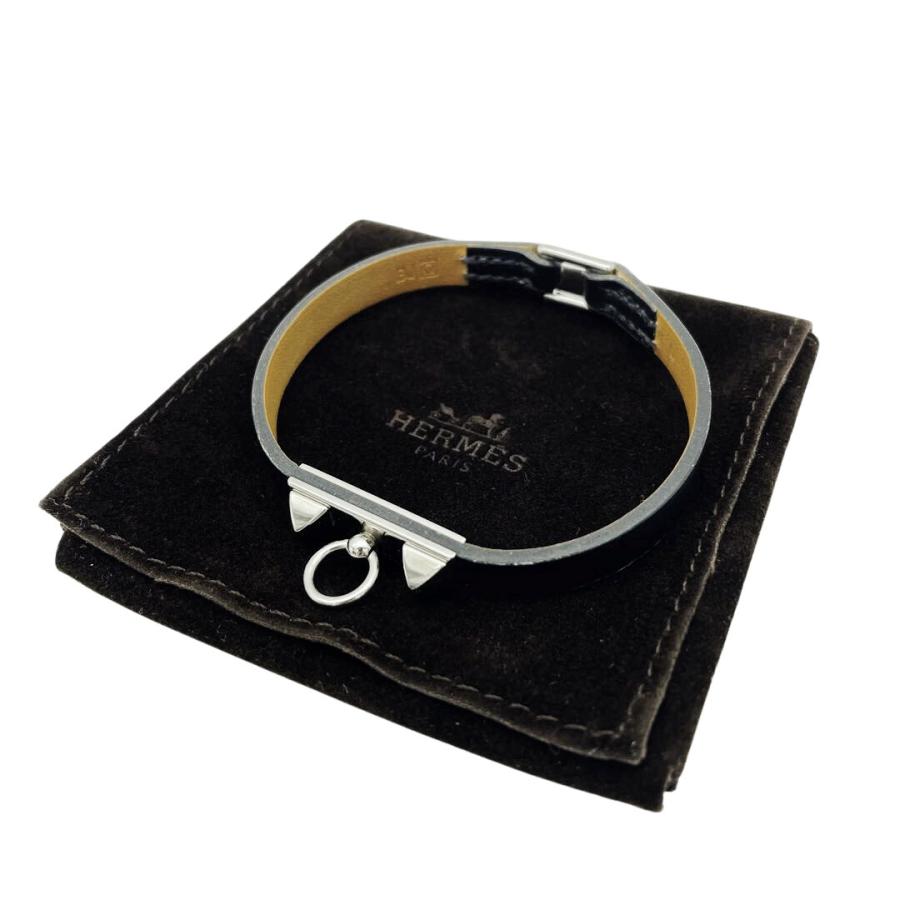 エルメス ユリス レザー ブレスレット Hモチーフ ヴォースウィフト Z刻印