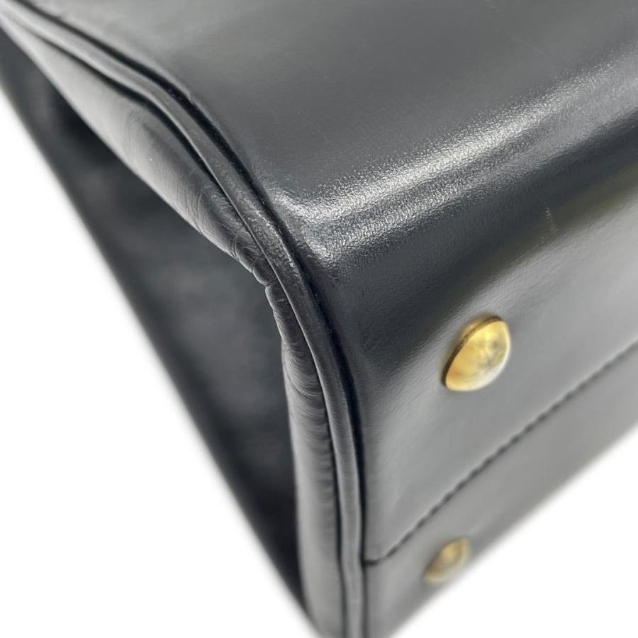 DELVAUX デルヴォー ハンドバッグ ブリヨンMM ボックスカーフ DELVAUX デルヴォー ハンドバッグ ブリヨンMM ボックスカーフ