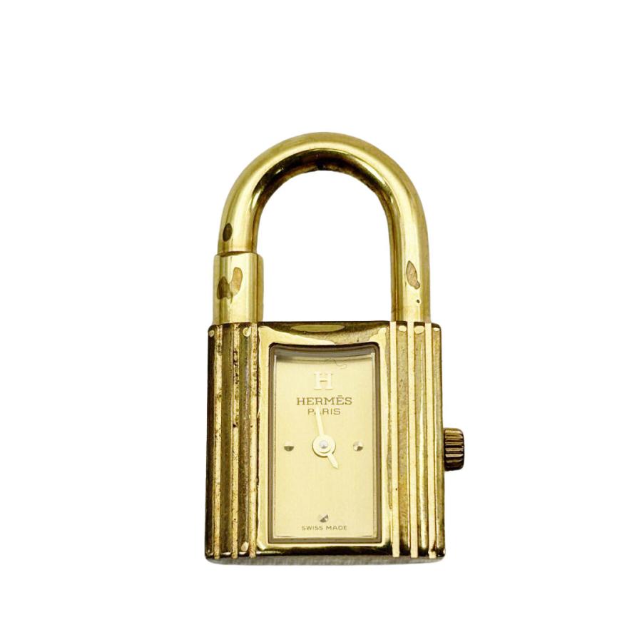 ✨美品✨HERMES エルメス ケリーウォッチ ゴールド文字盤 レディース HERMES（エルメス） ケリーウォッチ 腕時計 レディース クオーツ GP