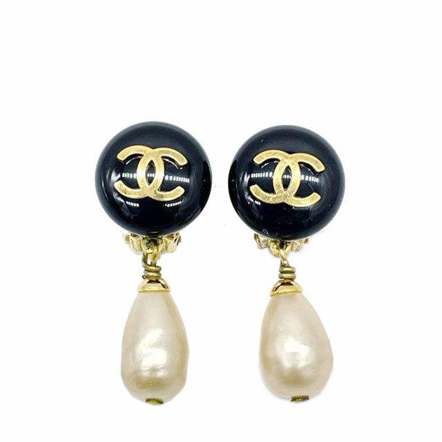 CHANEL シャネル スイング イヤリング ココマーク フェイクパール  
