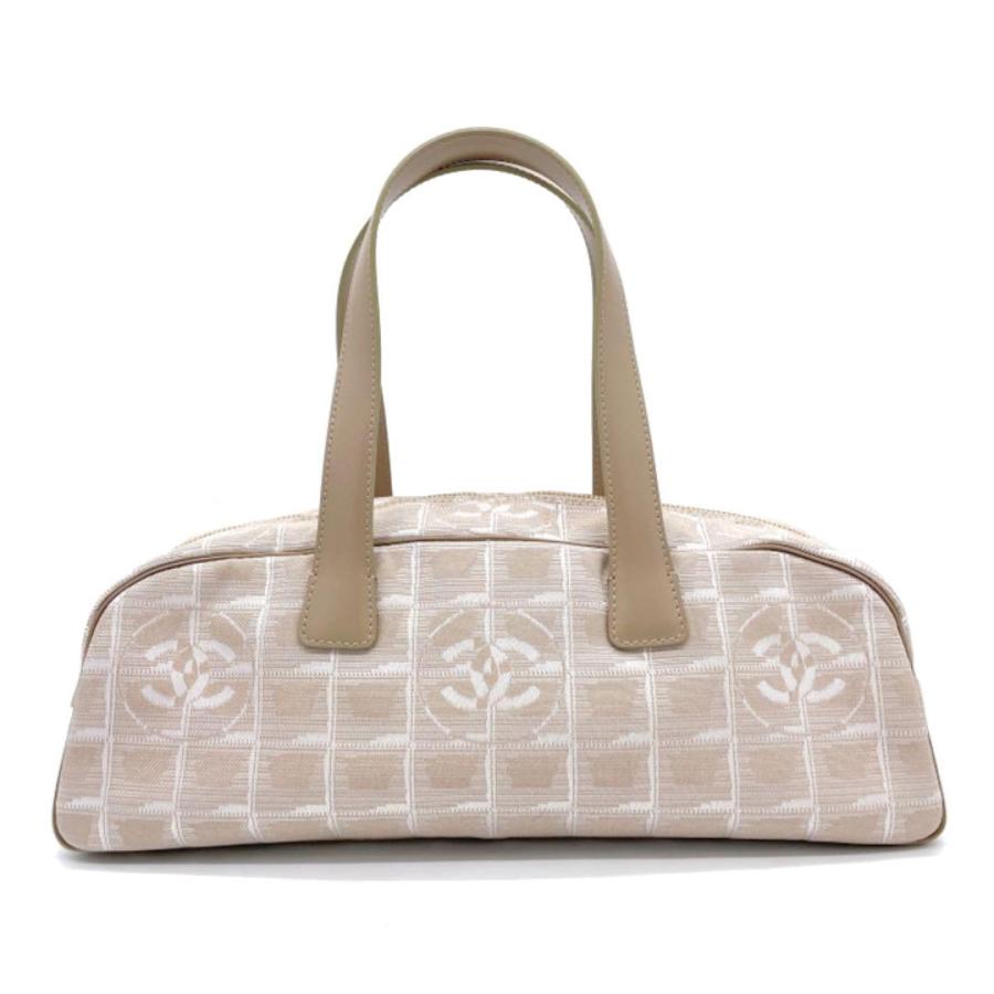 Chanel シャネル ハンドバッグ ニュートラベルライン ハンドバッグ ファッション ミニボストンバッグ ミニボストンバッグ キャンバス ベージュ