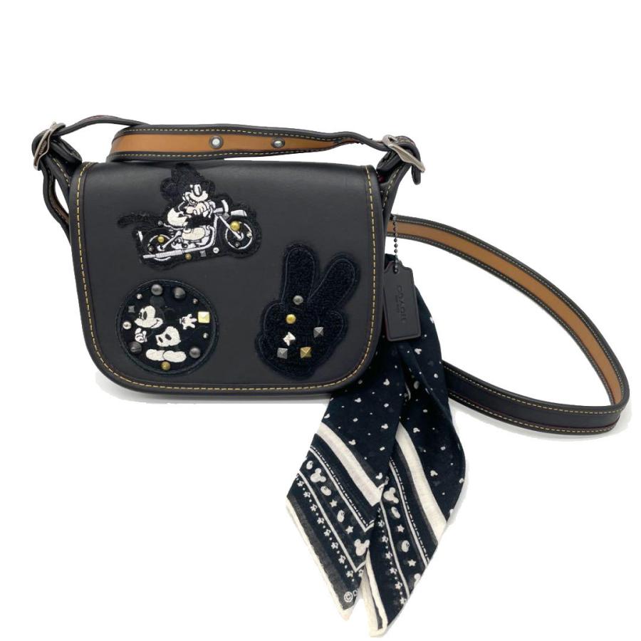 Coach コーチ ミニショルダーバッグ F ディズニーコラボ レザー Sissy Japon ヤフーショッピング店 ブラック F ブラック コーチ P 満足度100