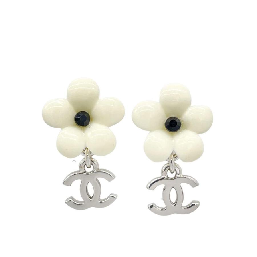 定番入荷 シャネル ヴィンテージ ココマーク フラワー 花 ピアス 05P
