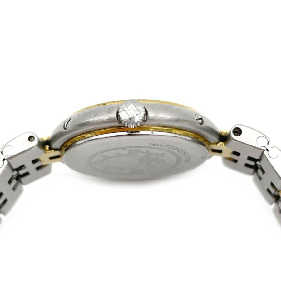 HERMES レディース 時計 シルバー/ゴールド HERMES エルメス レディース腕時計 クリッパー QZ コンビ