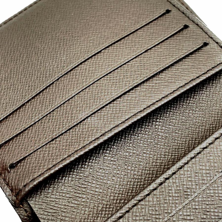 ルイヴィトン　ポルトフォイユ・ エリーズ　ダミエ・エベヌ　Wホック　折り財布 LOUIS VUITTON ルイヴィトン Wホック財布 ポルトフォイユ