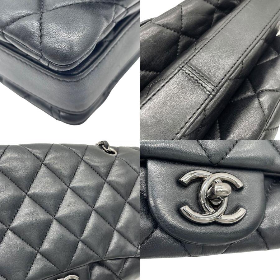 CHANEL シャネル マトラッセ28 ダブルチェーンショルダーバッグ CHANEL シャネル マトラッセ28 ダブルチェーンショルダーバッグ