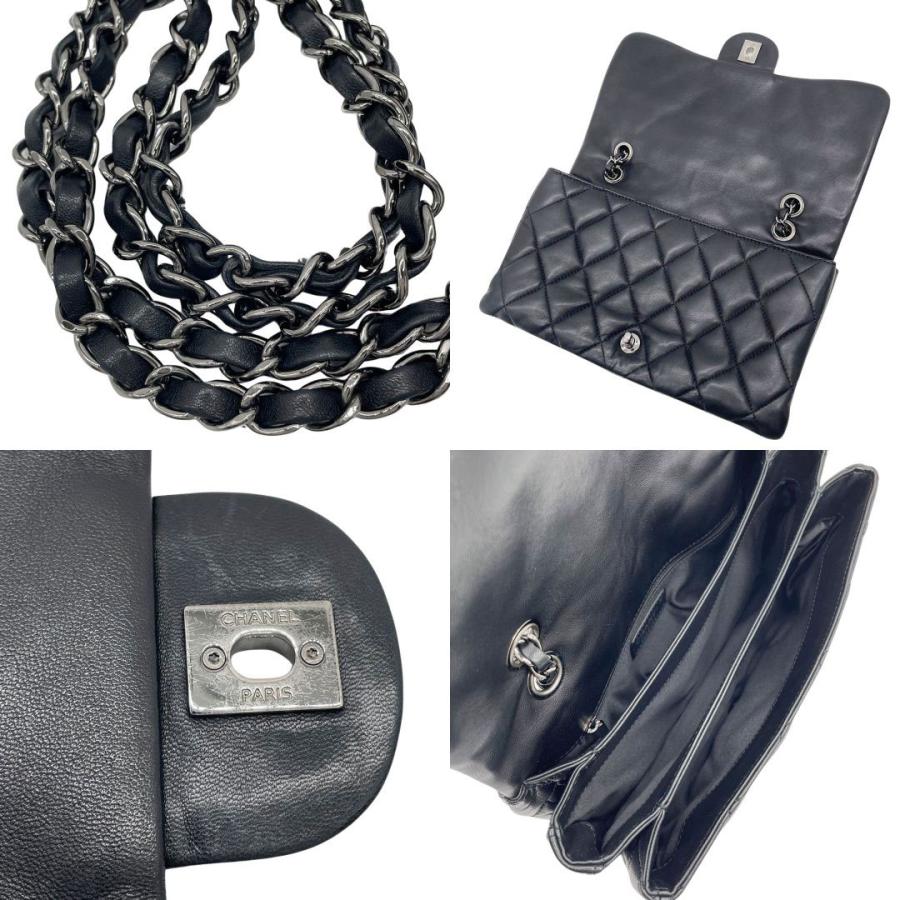 CHANEL シャネル マトラッセ28 ダブルチェーンショルダーバッグ CHANEL シャネル マトラッセ28 ダブルチェーンショルダーバッグ