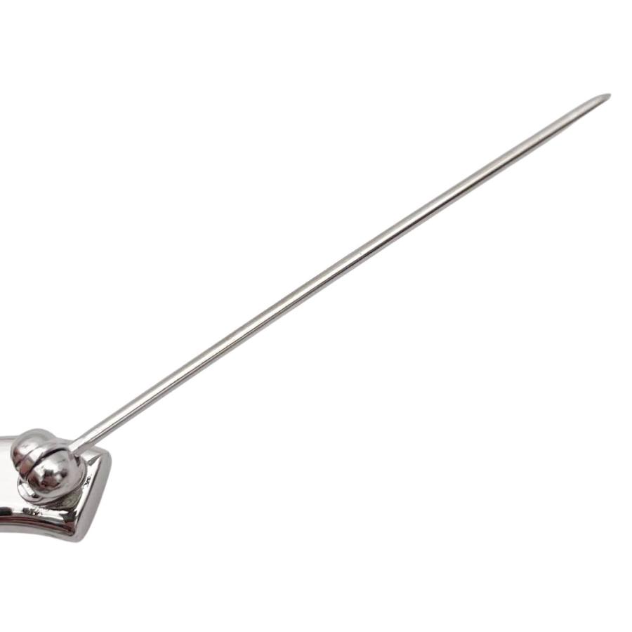 CHANEL（シャネル） ブローチ ココマーク B18K レザー ラインストーン