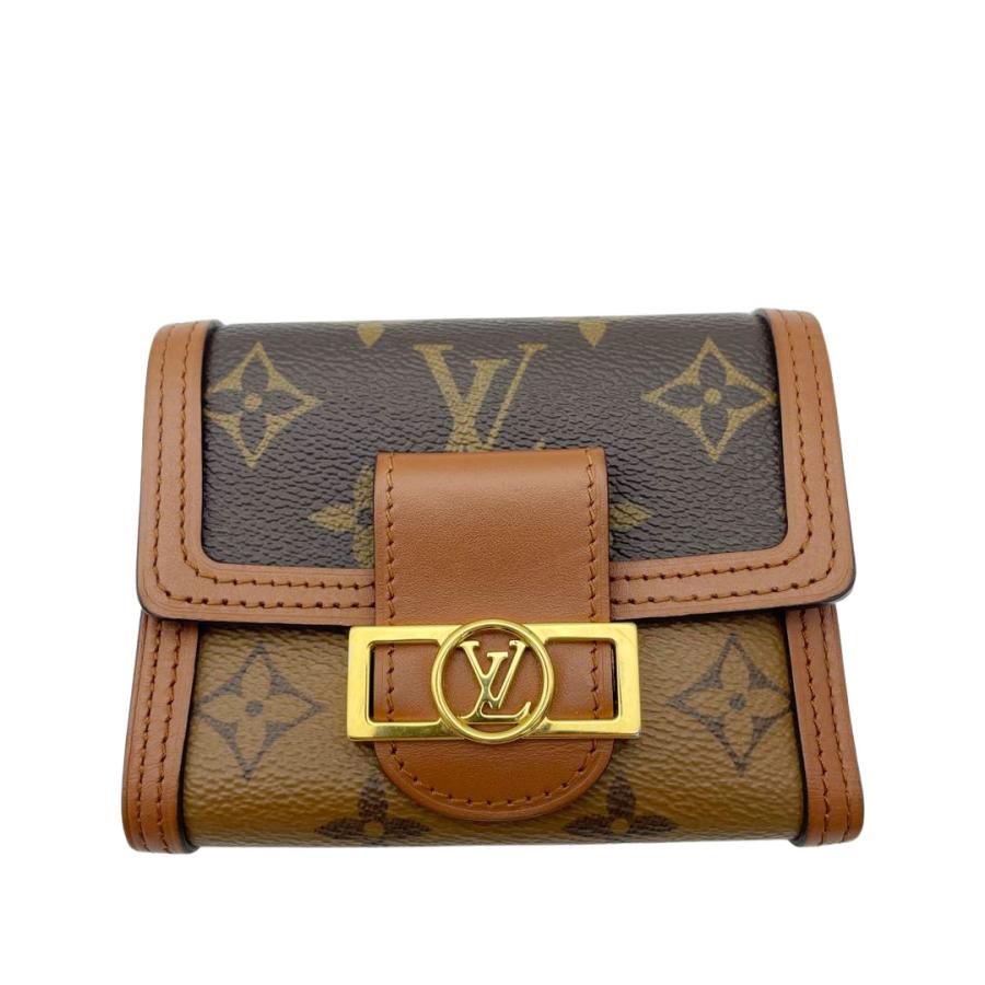 【極美品】ルイヴィトン ポルトフォイユ ドーフィーヌ モノグラム リバース LOUIS VUITTON ルイヴィトン ポルトフォイユ・ドーフィーヌ