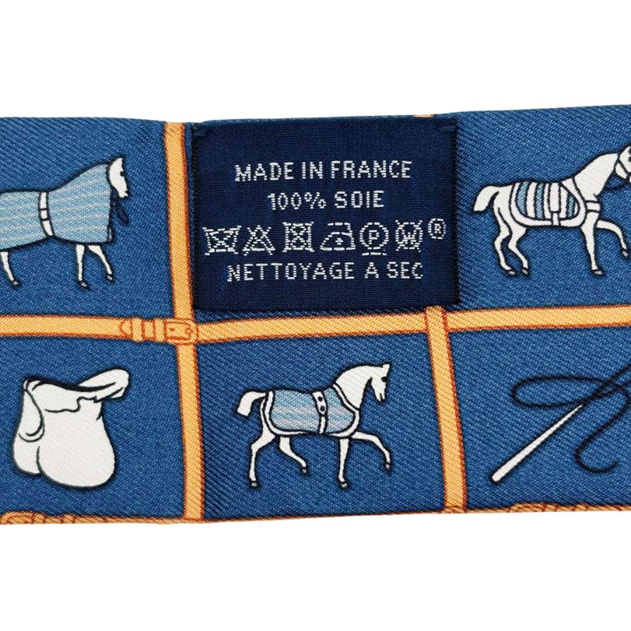 HERMES（エルメス） スカーフ ツイリー 『Couvertures et Tenues de