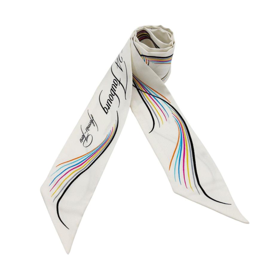 HERMES エルメス スカーフ ツイリー 『24 FAUBOURG』 シルク