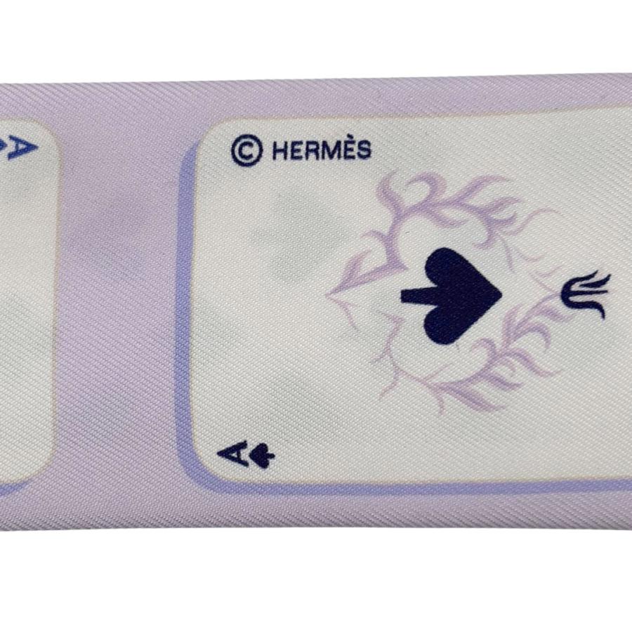 HERMES（エルメス） スカーフ ツイリー 『Jeu de Cartes(ジュドー