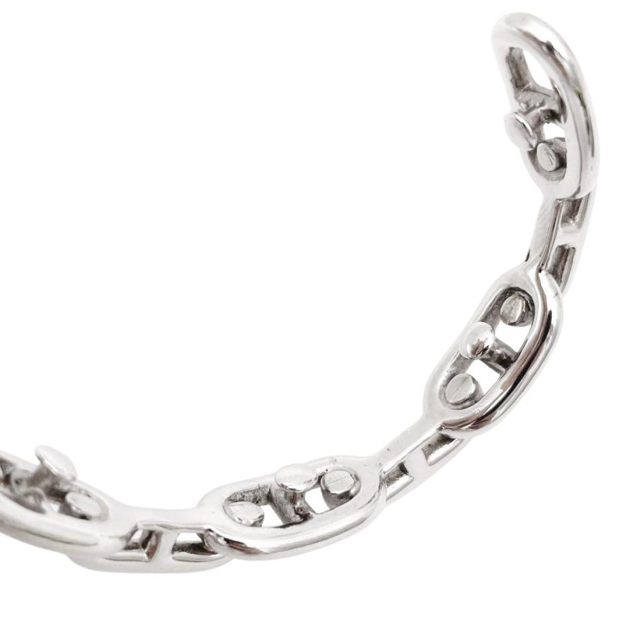 HERMES エルメス シェーヌダンクル レザー バングル