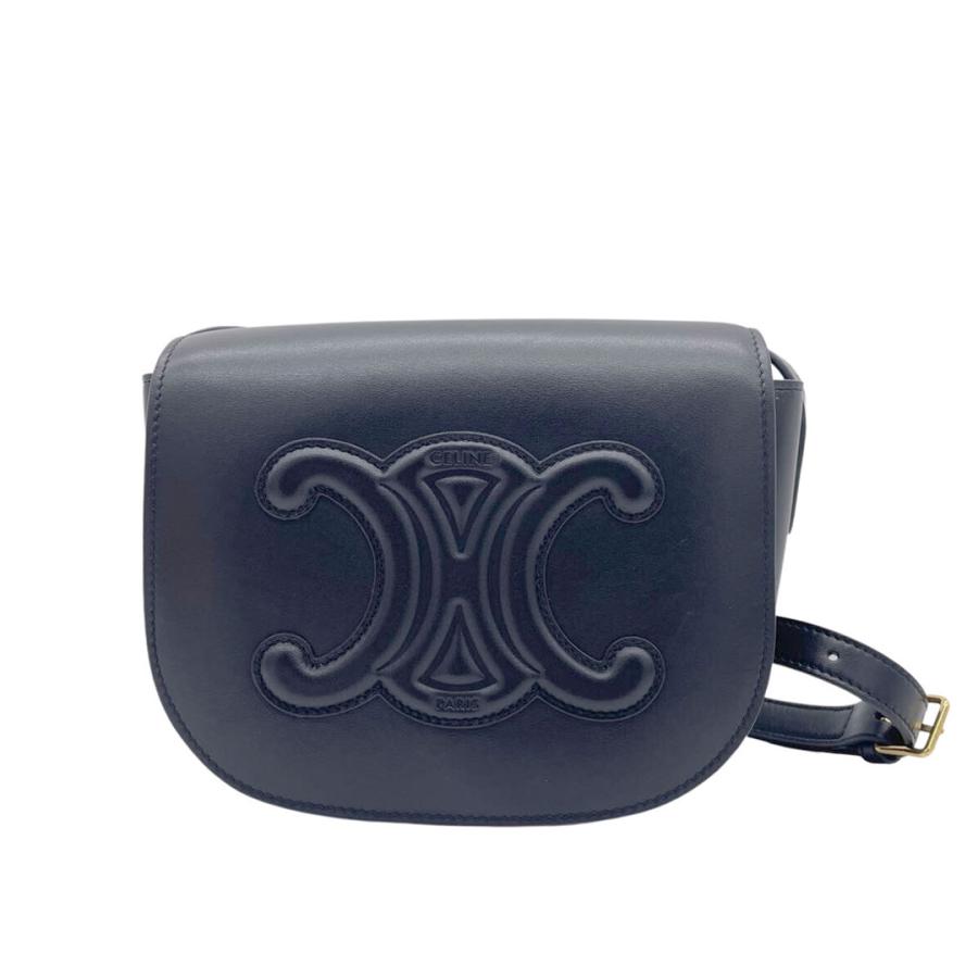 CELINE フォルコ キュイル トリオンフ スムースカーフスキン CELINE フォルコ キュイル トリオンフ スムースカーフスキン