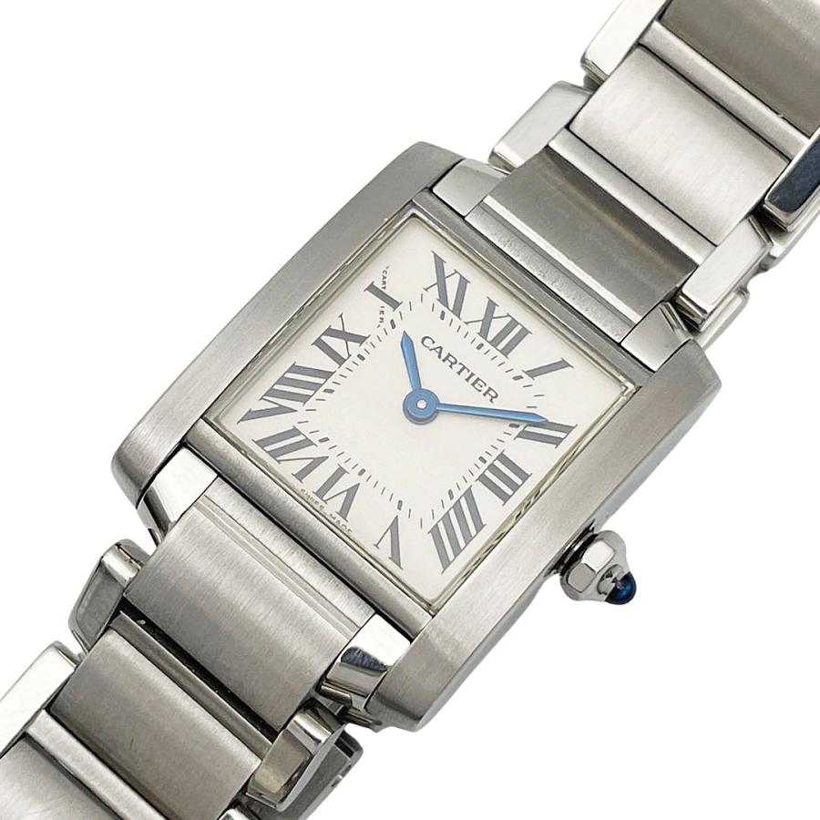Cartier（カルティエ） タンクフランセーズSM レディース腕時計 QZ SS