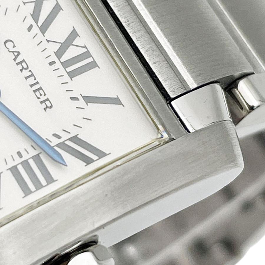Cartier（カルティエ） タンクフランセーズSM レディース腕時計 QZ SS
