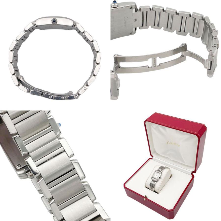 Cartier（カルティエ） タンクフランセーズSM レディース腕時計 QZ SS