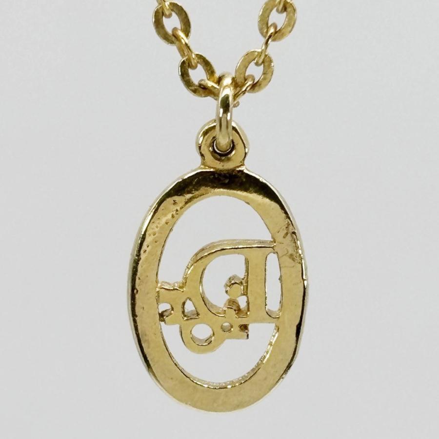 Christian Dior（クリスチャン・ディオール） オーバルネックレス DIOR