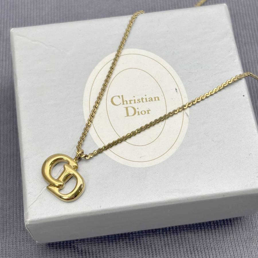 Christian Dior（クリスチャン・ディオール） ネックレス ミニCDロゴ