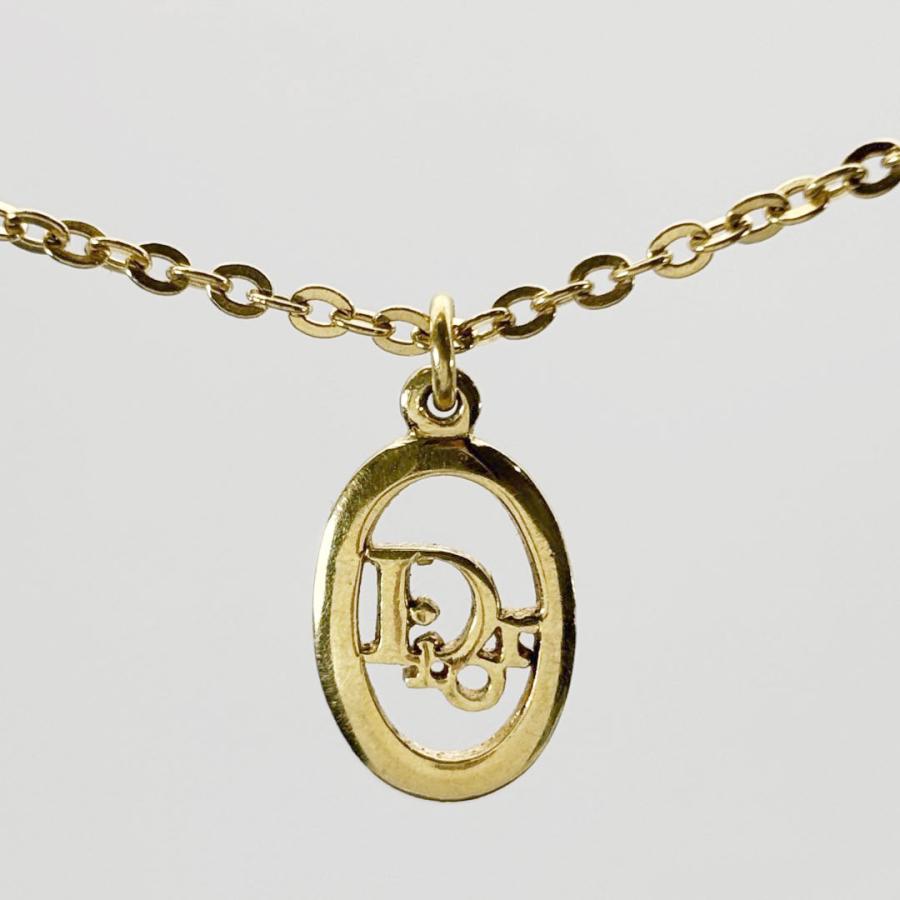 Dior ロゴモチーフ ネックレス ゴールド Christian Dior（クリスチャン・ディオール） ネックレス DIORロゴ