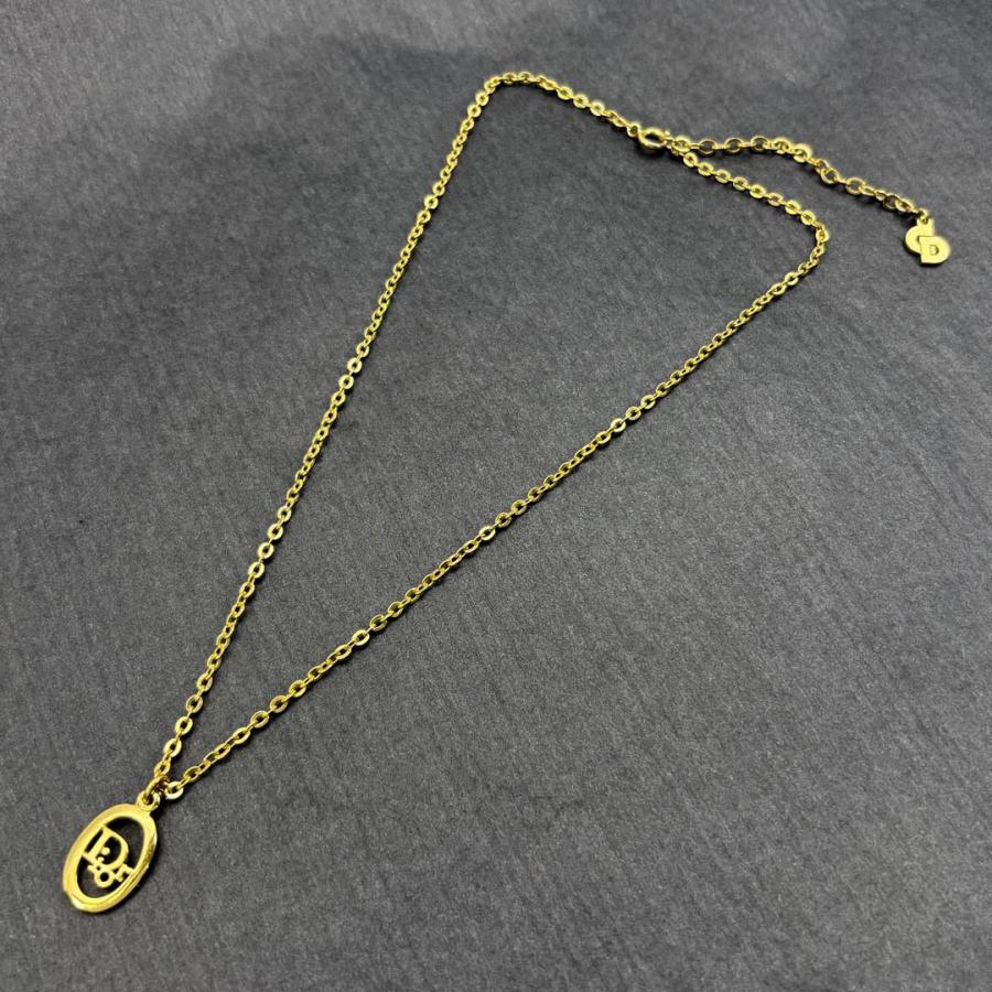 Christian Dior（クリスチャン・ディオール） ネックレス DIORロゴ