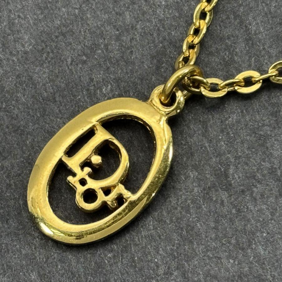 Dior ロゴモチーフ ネックレス ゴールド Christian Dior（クリスチャン・ディオール） ネックレス DIORロゴ