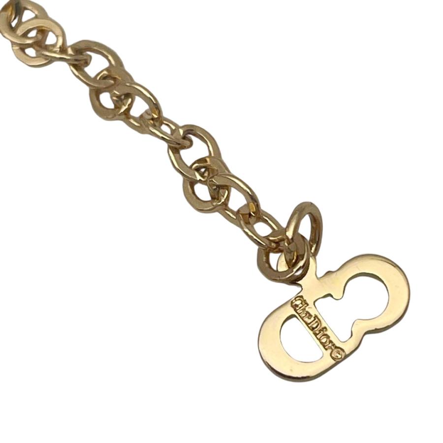 Christian Dior クリスチャンディオール ネックレス CDロゴ サークル